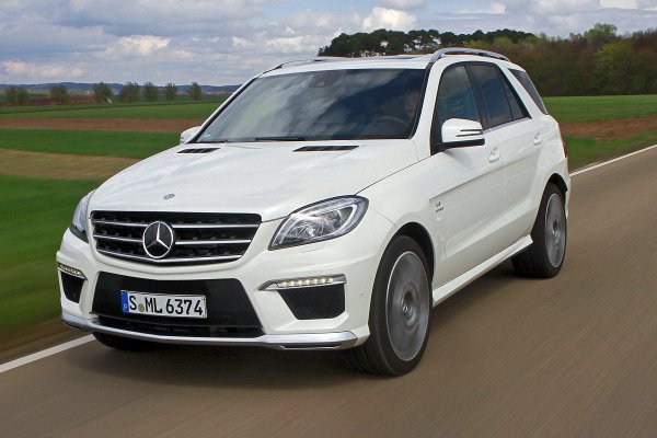 Mercedes ML 63 AMG 4Matic (2012 г., 5,5 л., 525 к.с.) - 14,5 л/100 км